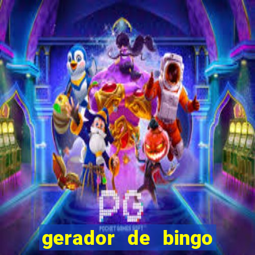 gerador de bingo de palavras